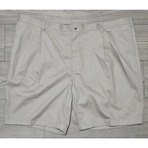 Jos A Bank Shorts Traveler Big Man Mens Size 48W Beige Khaki 8" Inseam New NWT